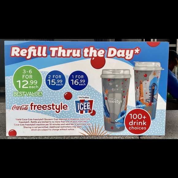 PolyJuice Potion UniversalStudios CocaCola FreeStyle Souvenir ReActivateAble Cup - Picture 5 of 5